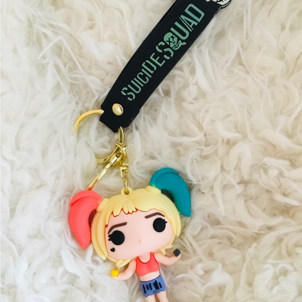 Suicide Squad Keychain with Harley Quinn and different Figure. Winner’s choice’s